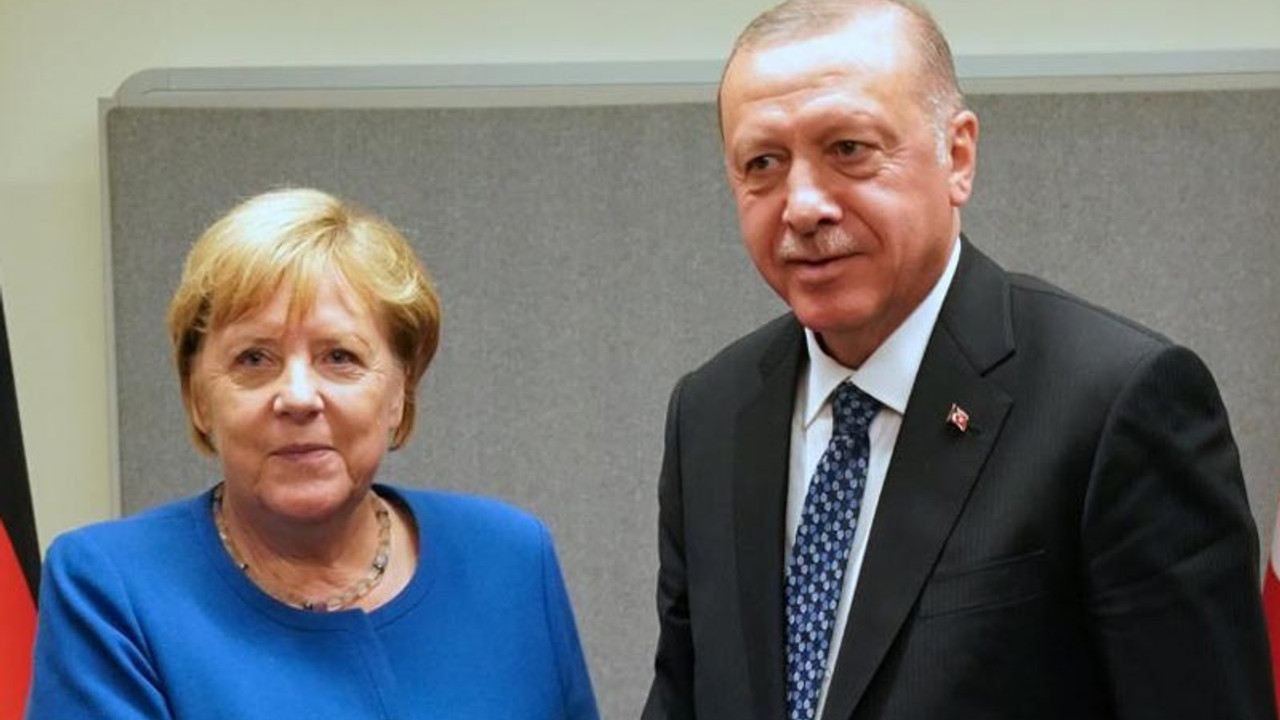 Erdoğan ile Merkel Suriye'yi görüştü