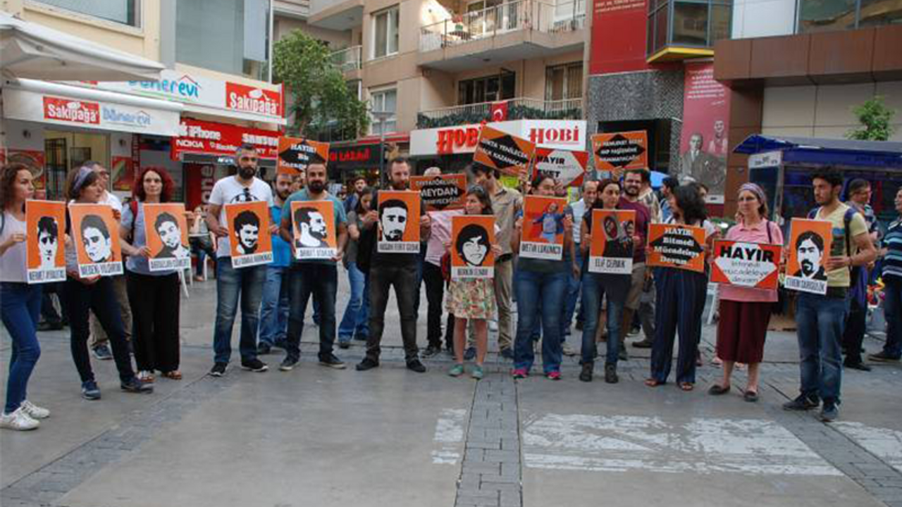 Gezi’de yaşamını yitirenler İzmir'de anıldı