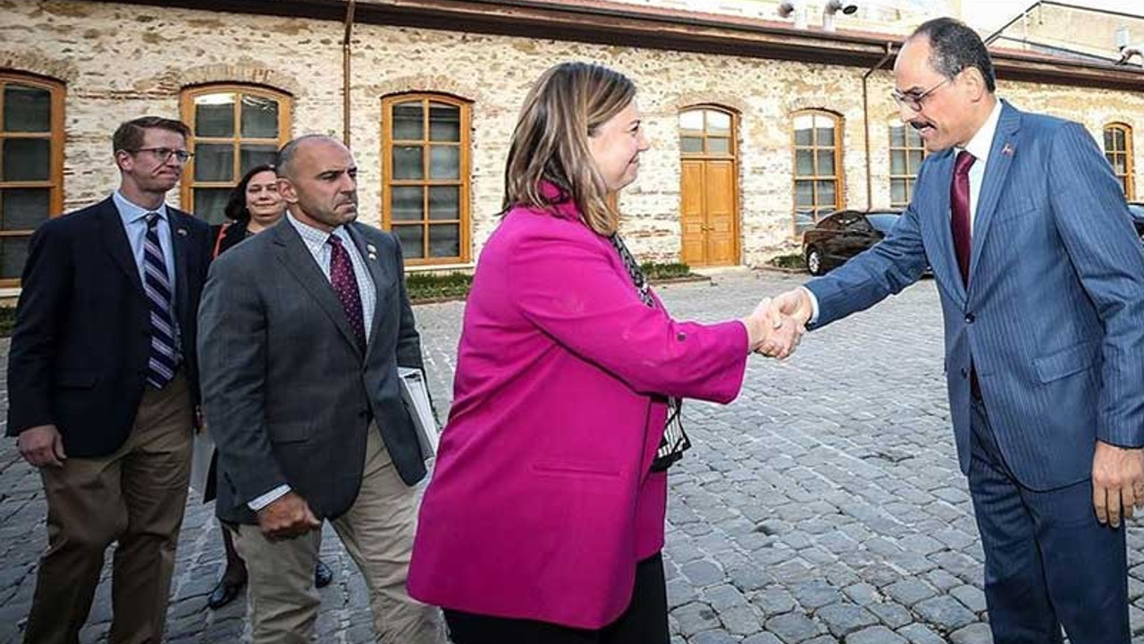 Sözcü Kalın, ABD Temsilciler Meclisi Heyeti'yle görüştü