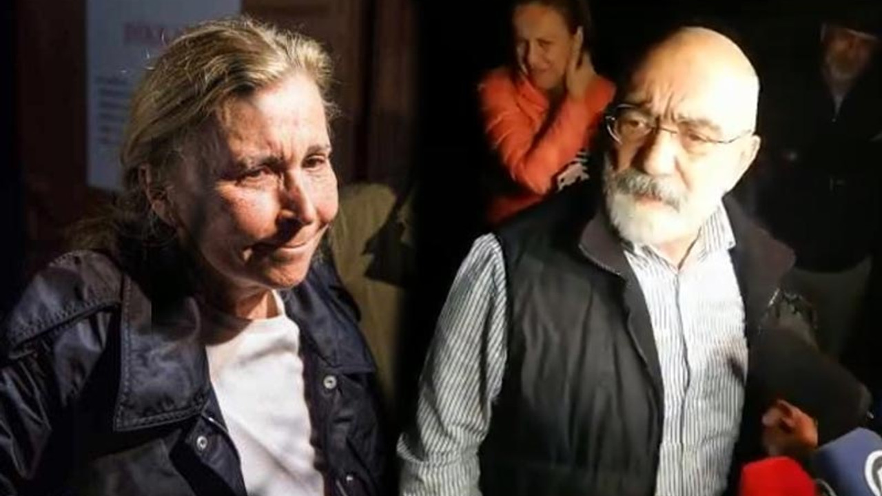 Gazeteciler Ahmet Altan ve Nazlı Ilıcak tahliye oldu