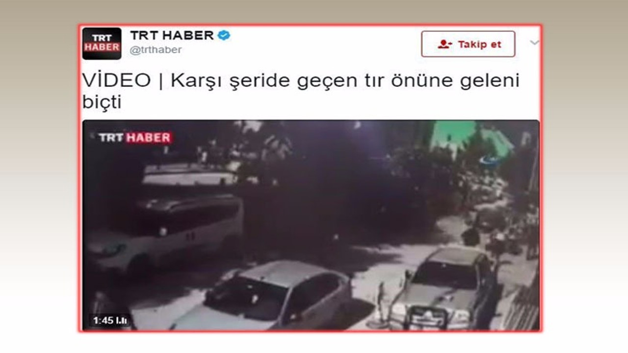 ‘Biçti’ kavramını TRT de kullandı