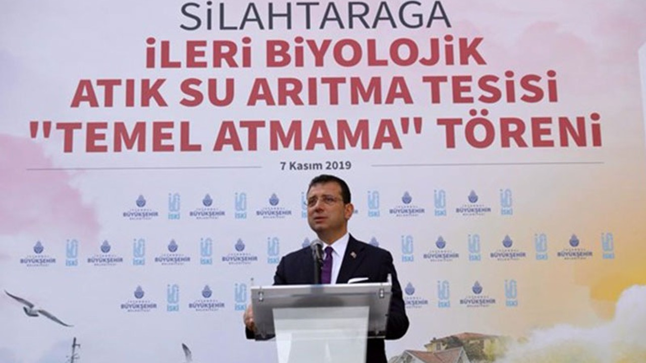 İmamoğlu: 1.5 milyar liralık projeyi iptal ettik