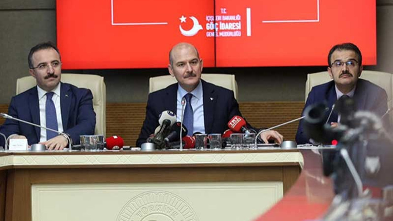 Soylu: Türkiye'de 5 milyon 74 bin 908 yabancı bulunuyor