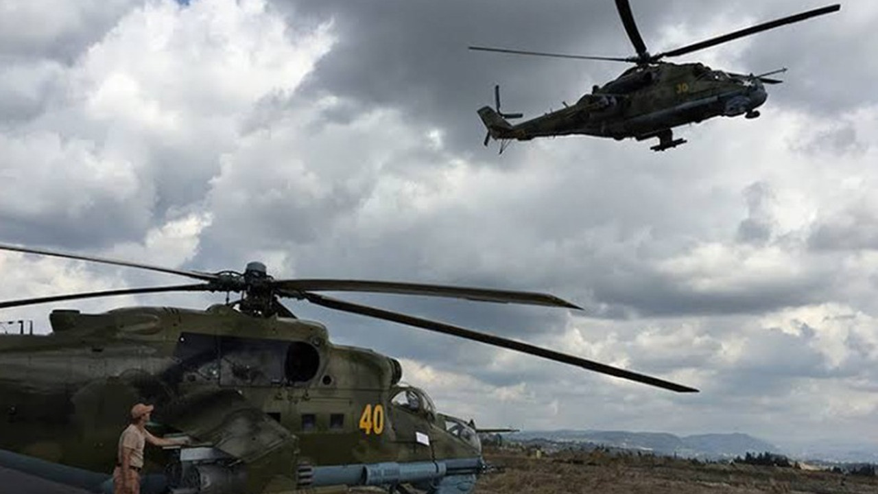 Rusya helikopterleri Suriye’nin kuzeyinde her gün devriye yapacak