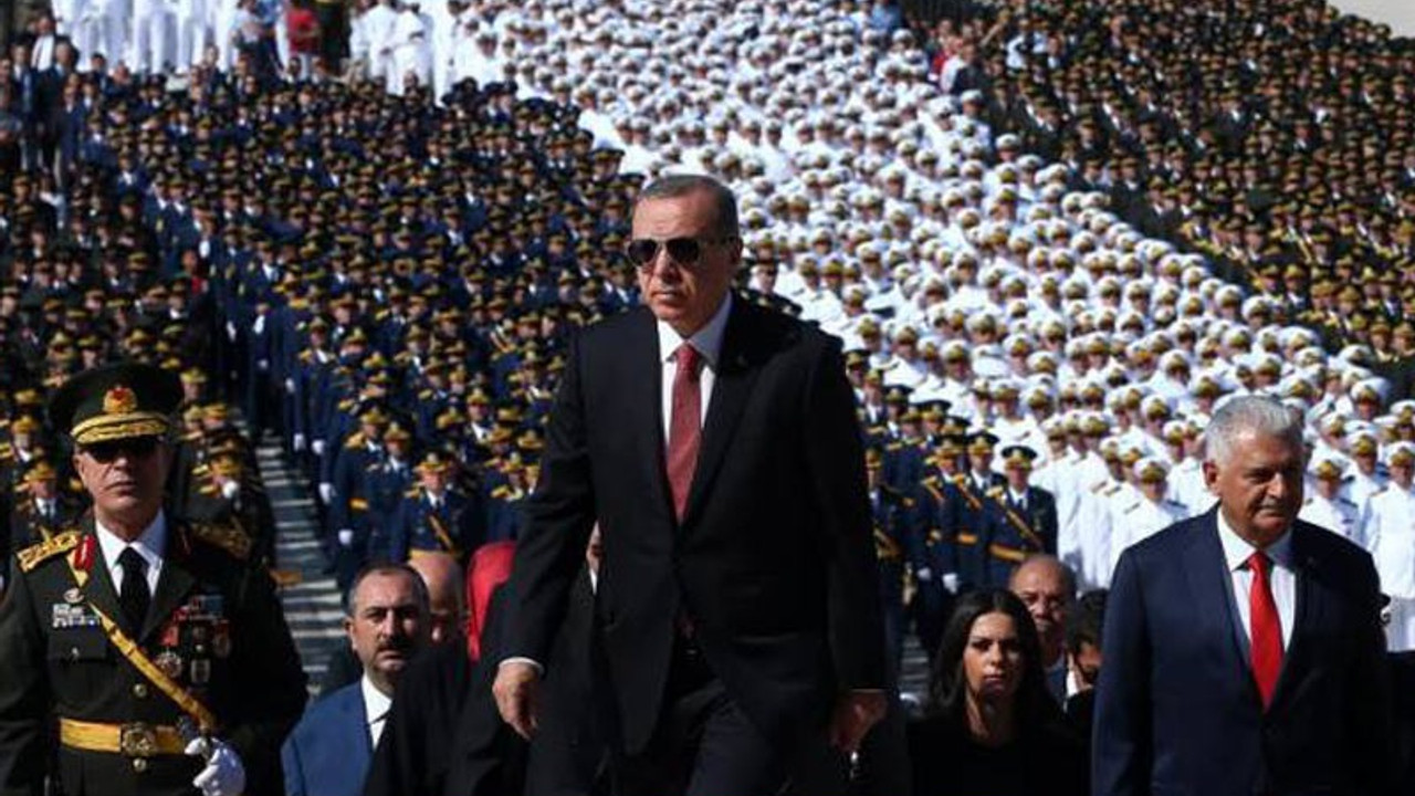 Anıtkabir'de 'Recep Tayyip Erdoğan' sloganı