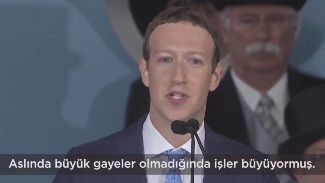 Mark Zuckerberg'in Harvard mezuniyet konuşması