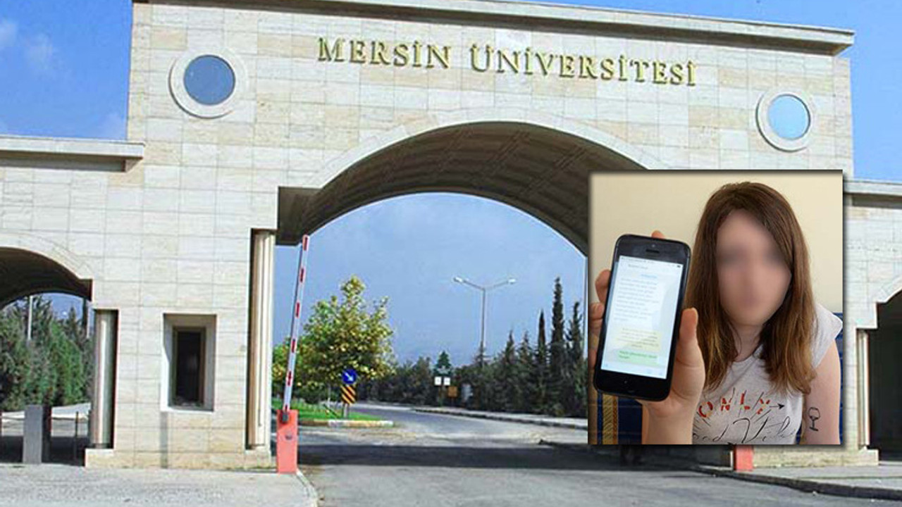 Mersin Üniversitesi’nde taciz skandalı