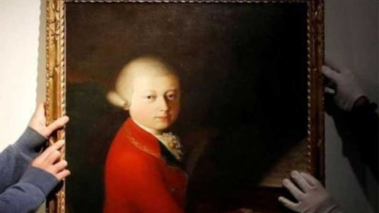 Mozart’ın çocukluk portresi 4 milyon euroya satıldı