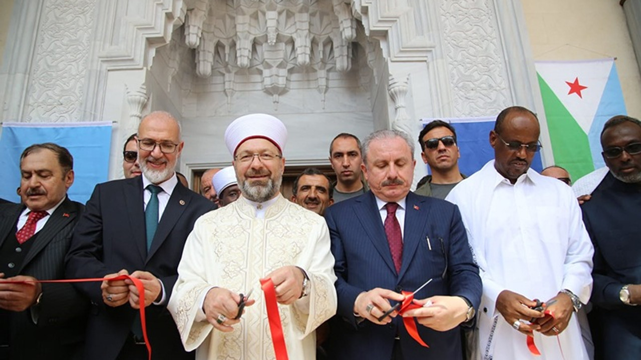 Mustafa Şentop’a göre Cibuti cami açılışı:FETÖ ile mücadele içindi