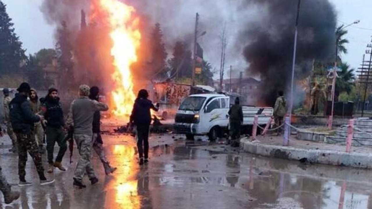 Serêkaniyê'de bomba yüklü araçla saldırı