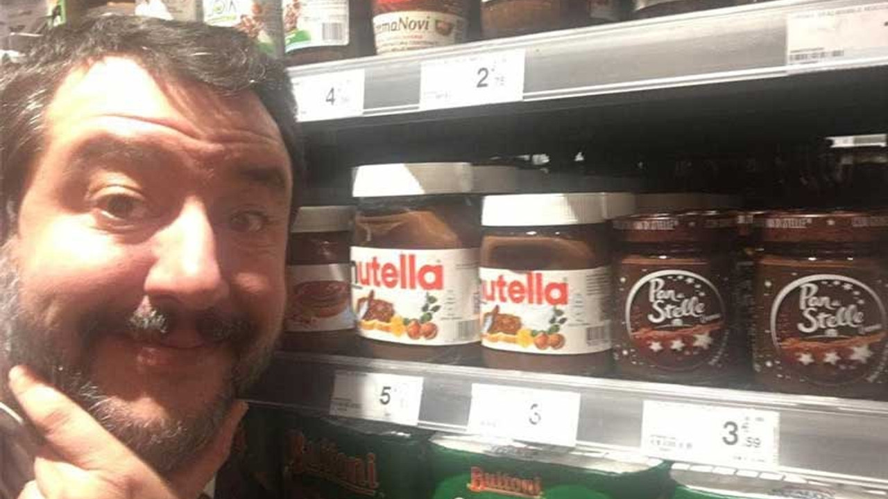 İtalyan politikacı Salvini, Türk fındığı kullanıyor diye Nutella'ya boykot çağrısı yaptı