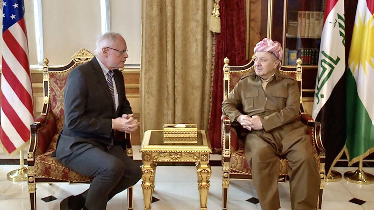 ABD Suriye Özel Temsilcisi Jeffrey, Barzani ile bir araya geldi