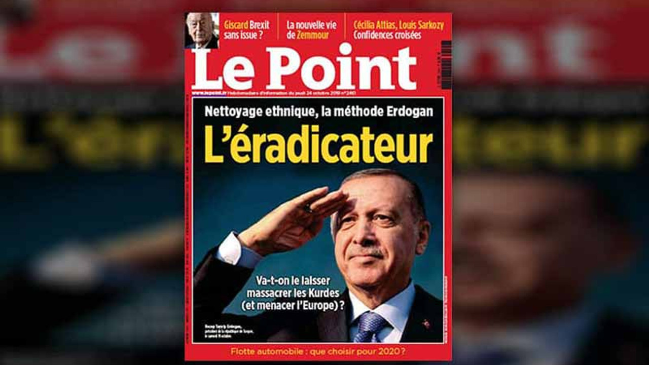 Le Point dergisinin 'Yok Edici' manşetli sayısına büyük basın ödülü