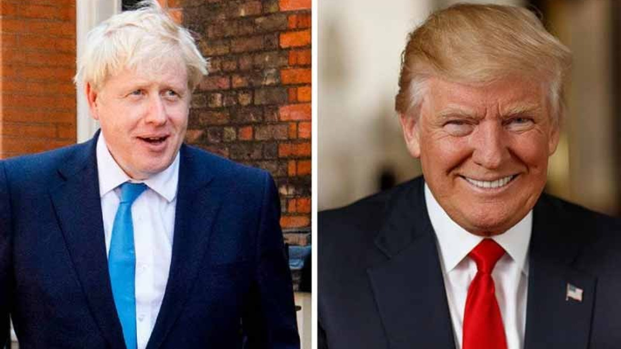 Trump Boris Johnson'ı seçim zaferi nedeniyle kutladı