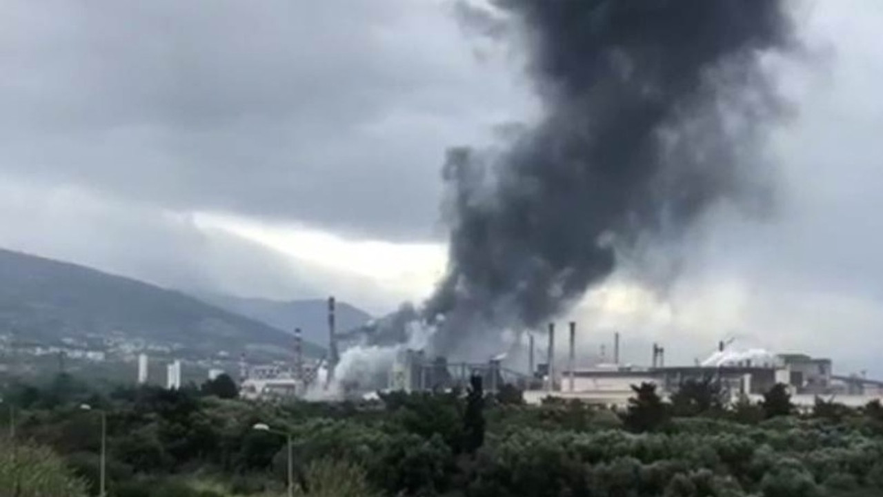 İskenderun Demir Çelik Fabrikası'nda patlama