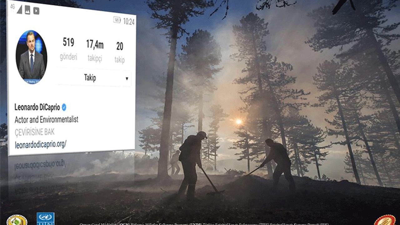 Leonardo DiCaprio'dan Türkiye paylaşımı