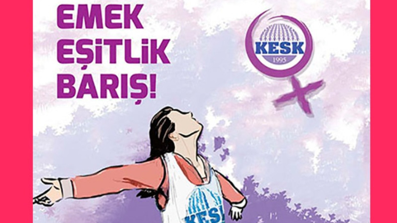 KESK’ten 8 Mart afiş yarışması