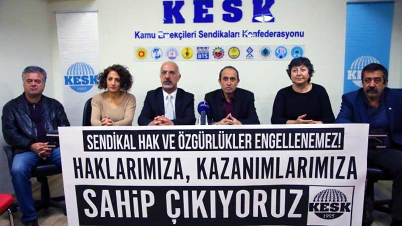 KESK: Son 3 yılda 4 bin 770 üyemiz ihraç edildi