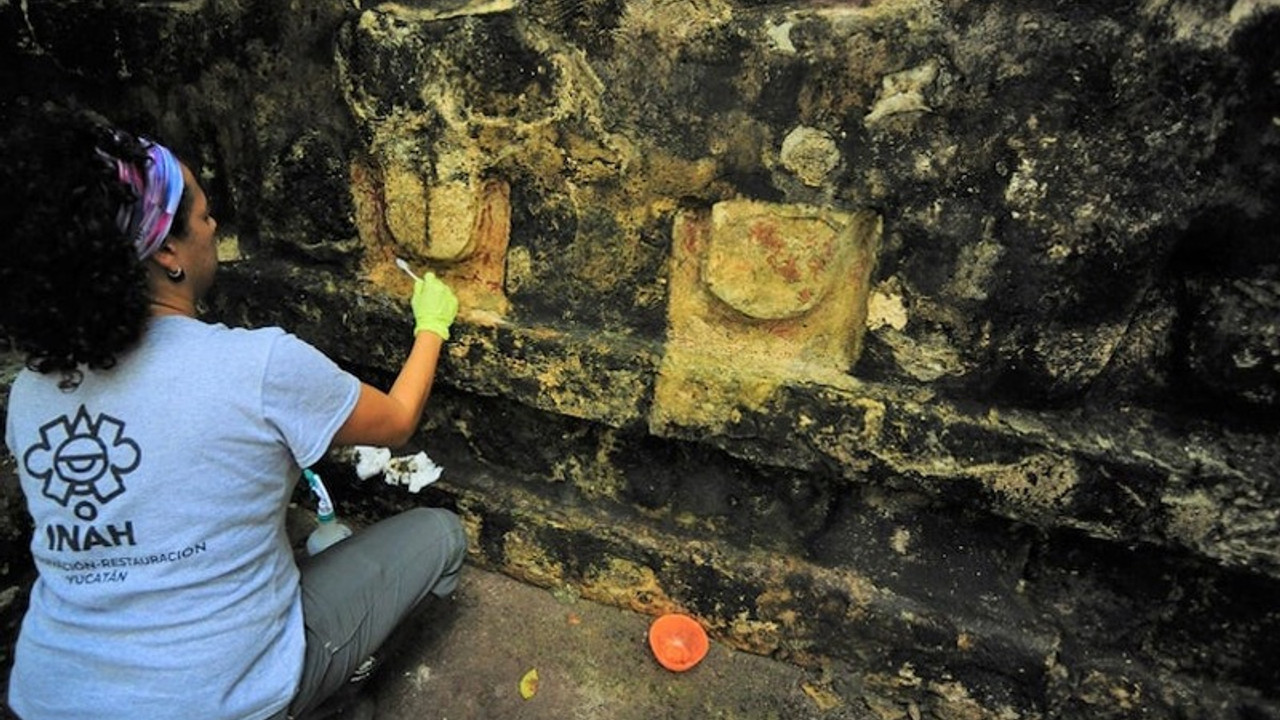 Meksika'da büyük bir Maya sarayı bulundu