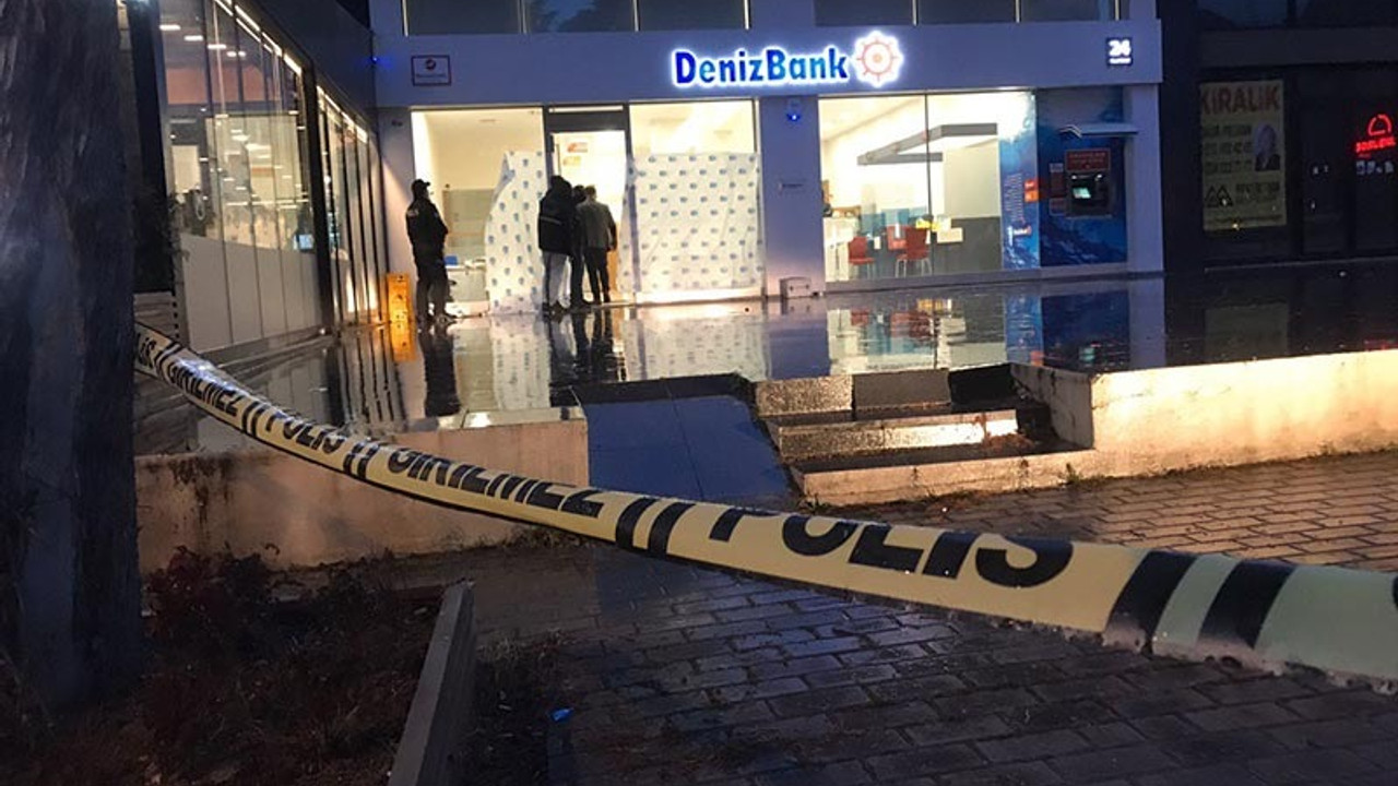 Bursa'da 'bombalı' banka soygunu