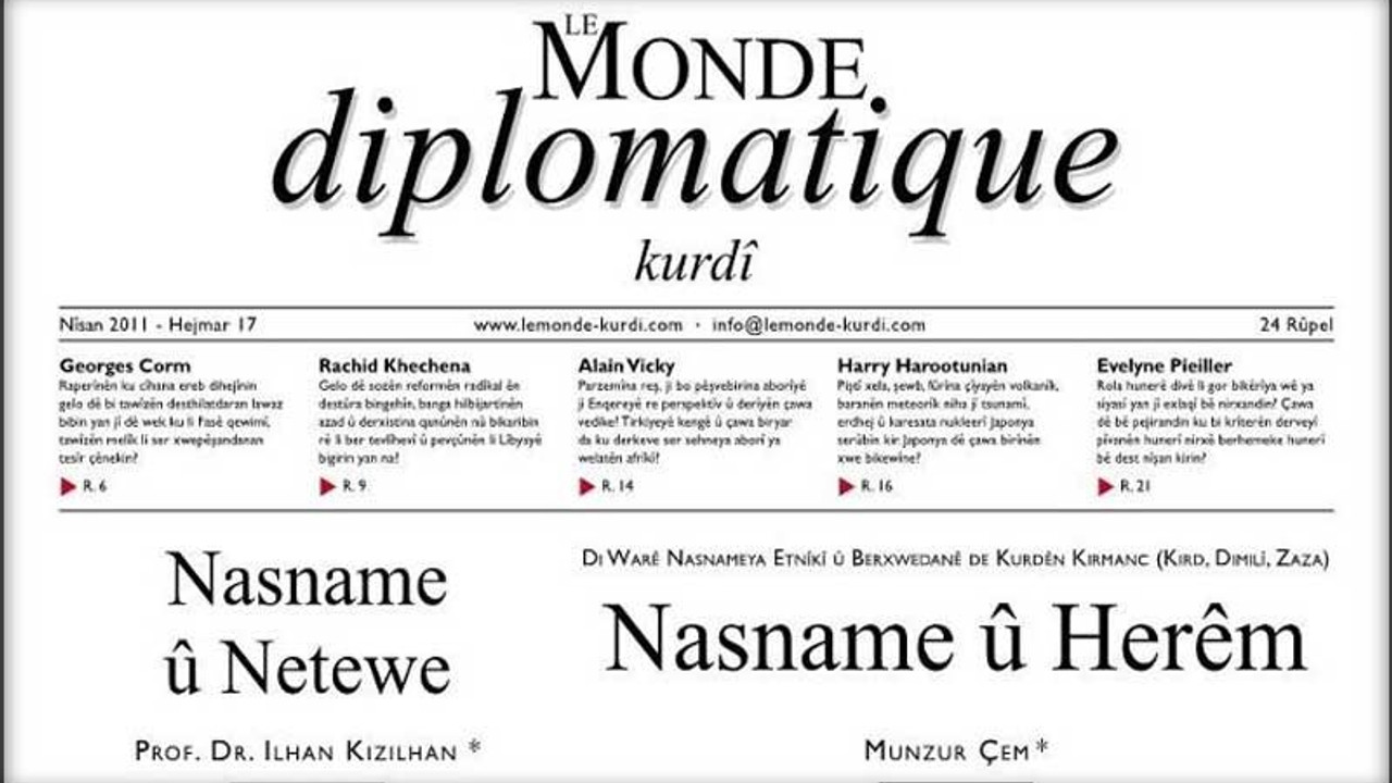 Le Monde Diplomatique Kurdî yeniden yayına başlıyor