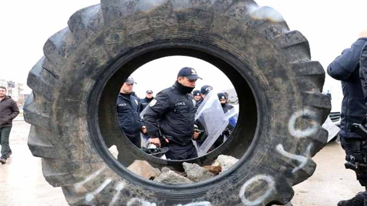 Urfa’da nakliyecilerin eylemine izin verilmedi