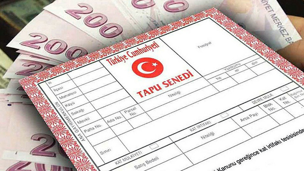 Tapu, damga vergisi ve harçlardan 12 milyar lira toplandı