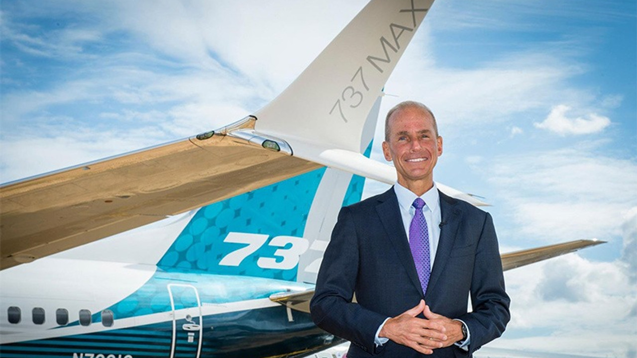 Boeing, kovduğu CEO'ya 80 milyon dolar tazminat ödedi