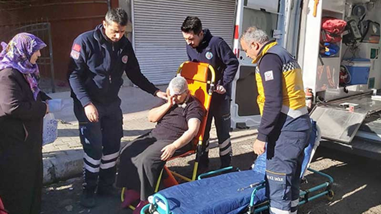 Diyarbakır'da mangal yakarken deodorant şişesi patladı