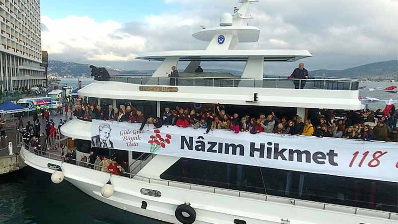 Nazım Hikmet 118’inci doğum gününde anıldı