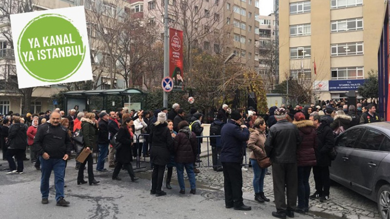 Kanal İstanbul’un ÇED raporu kabulüne karşı İstanbullular Beşiktaş’a çağırıyor