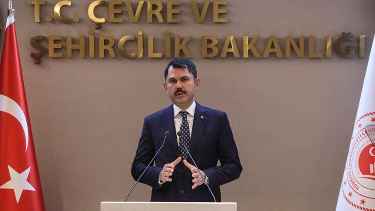 'Murat Kurum, proje sahibi olarak verdiği ÇED raporunu, Çevre Bakanı olarak onayladı'