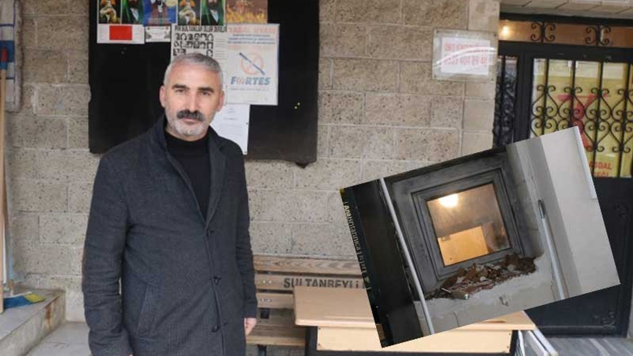 Sultanbeyli Cemevi'ne girip, 'Bitmedi', 'Öl' diye yazdılar