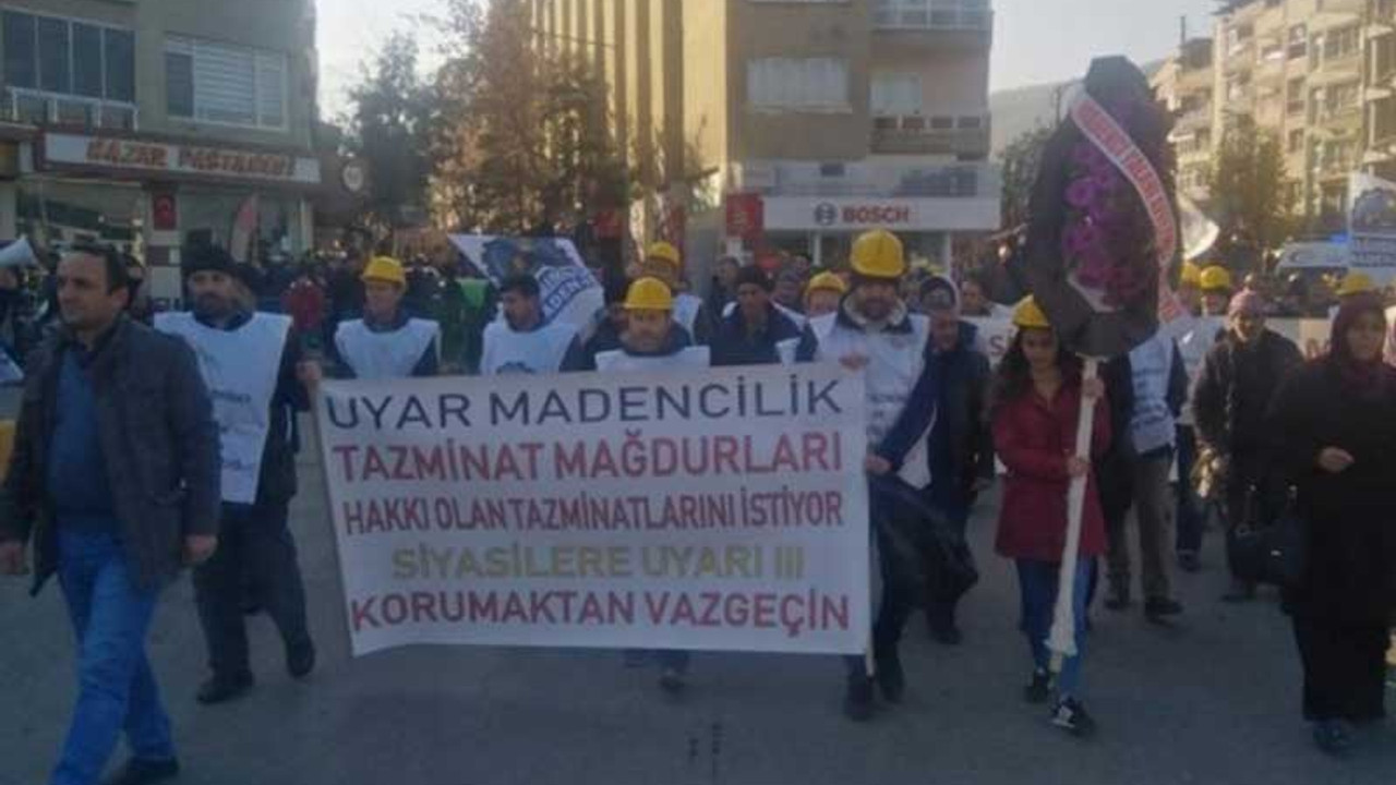 Somalı maden işçileri ödenmeyen tazminatları için yürüdü