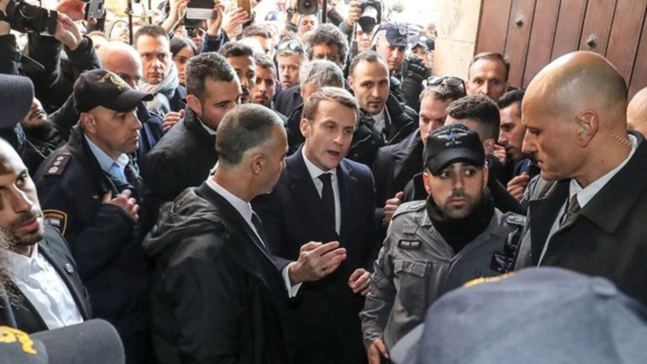 Macron'un kilisede İsrail güvenlik güçleriyle tartışması: Fransa 'özür yok' dedi