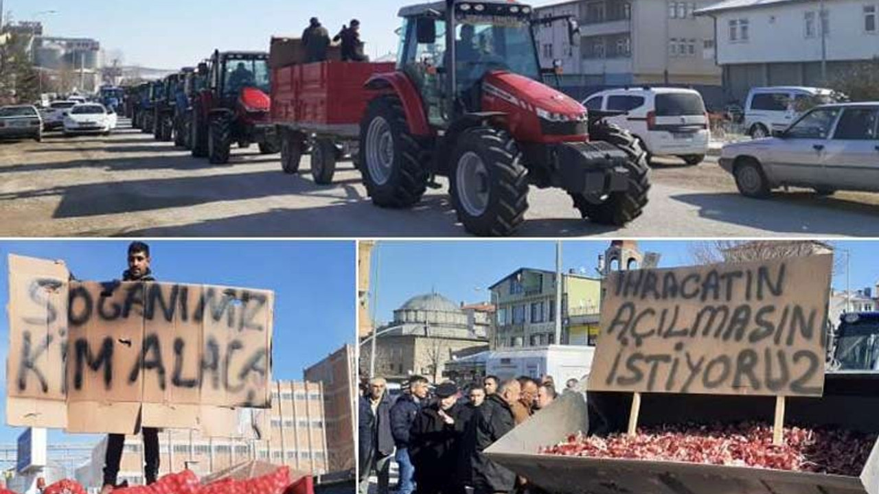 Soğan üreticileri Tarım Bakanını istifaya çağırdı