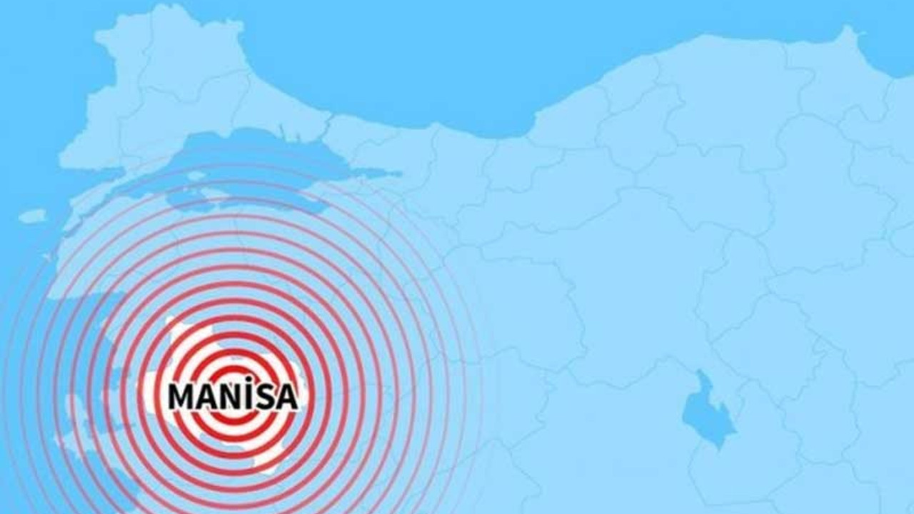 Manisa'da yine deprem