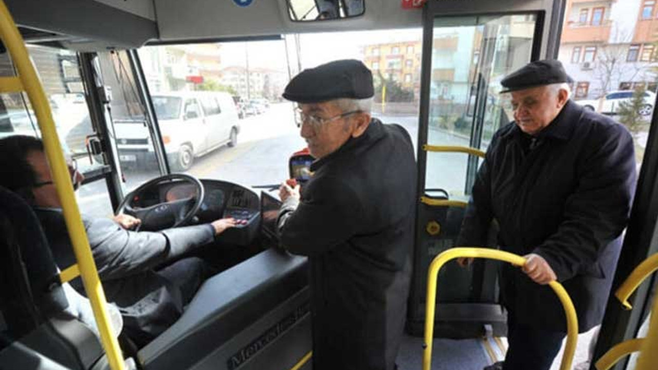 60 yaş üstü mesai saatlerinde bilet parası ödeyecek