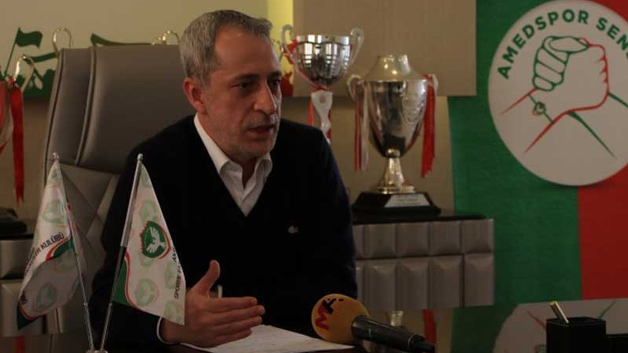 Amedspor: Irkçı sloganlarla şiddet uygulayacağınız Cizrespor artık yok