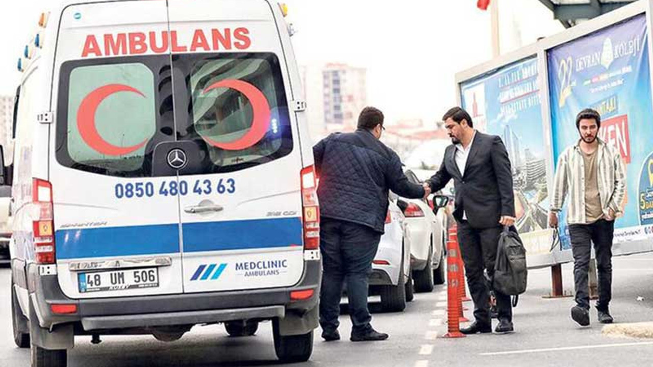 Ambulansla 'VIP taksi hizmeti' veren şoför yakalandı