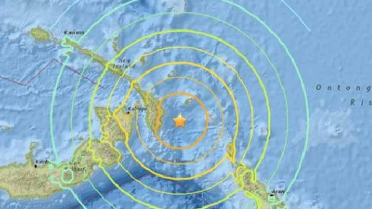 Papua Yeni Gine’de 6.2 büyüklüğünde deprem