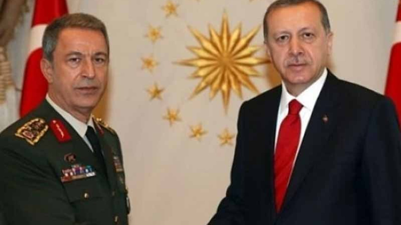 Erdoğan ve Hulusi Akar görüştü