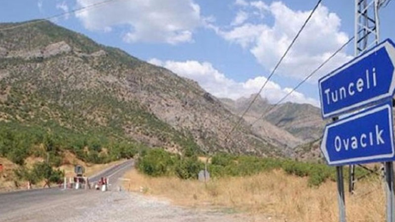 Dersim'de 3 ilçeye girişler yasak