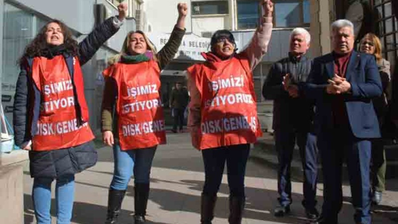 Bergama'da üç kadın işçi direnişte