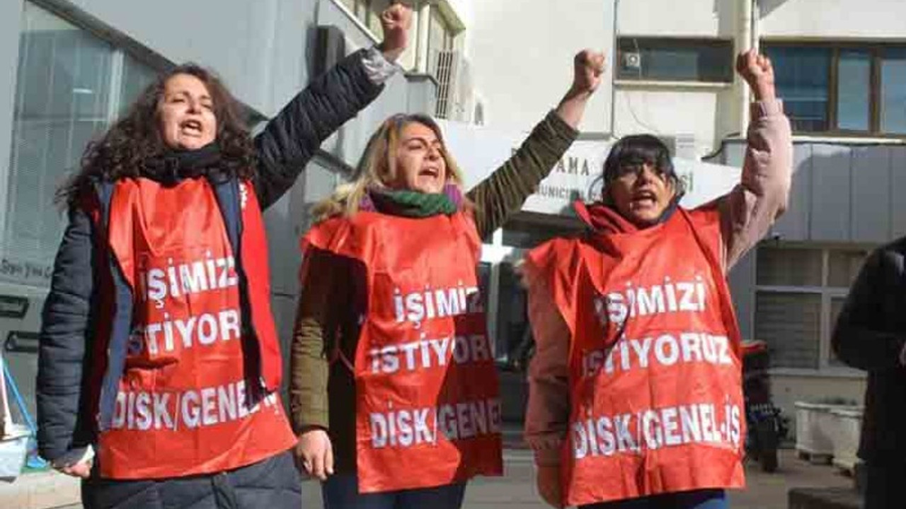 Emniyet, işçileri 'Cumhurbaşkanı gelecek' diye dağıttı