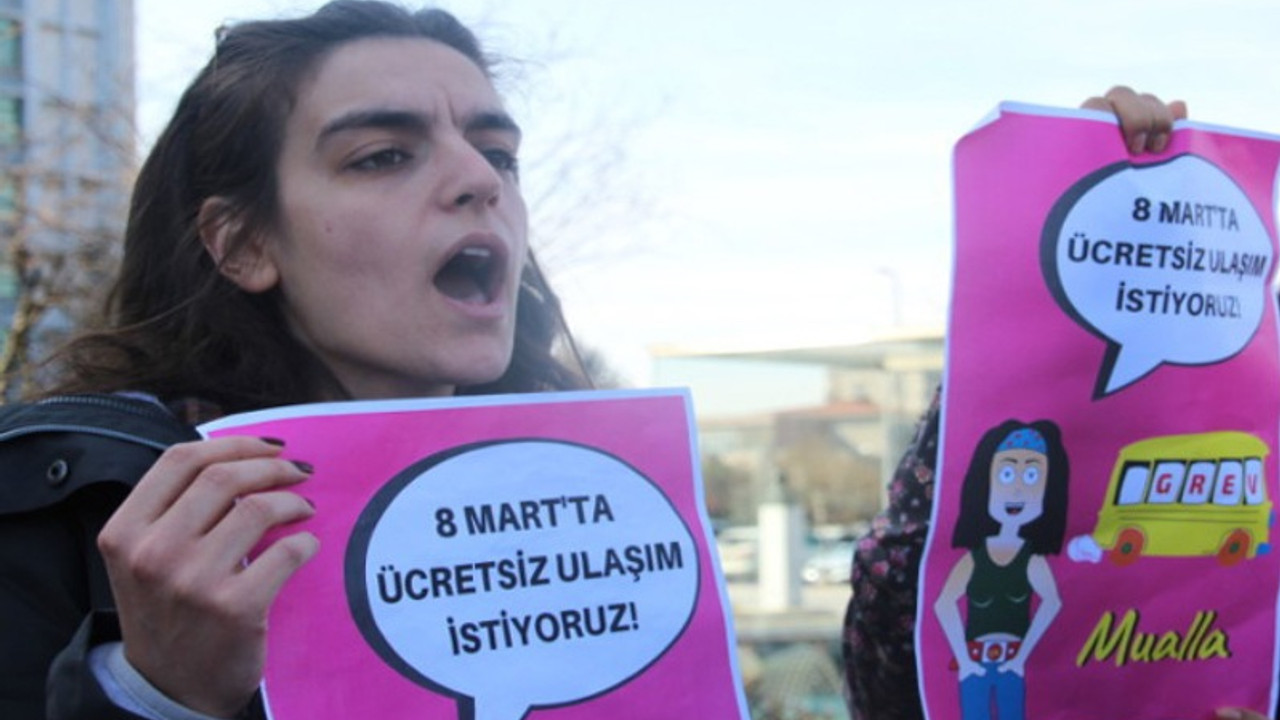 '8 Mart'ta ulaşım ücretsiz olsun'