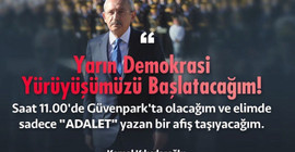 Kılıçdaroğlu'nun 'Adalet Yürüyüşü'nden kareler