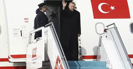 Cumhurbaşkanı Erdoğan Rusya'ya hareket etti