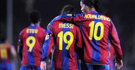 Messi'den Ronaldinho için büyük dayanışma