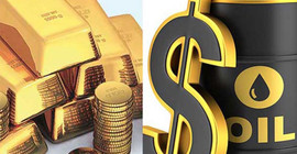 Altın ve petrol fiyatları sert düştü